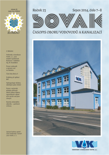 Obálka čísla 7-8/2014 časopisu Sovak