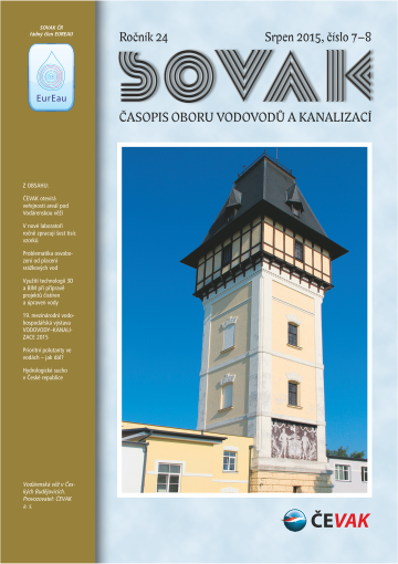 Obálka čísla 7–8/2015 časopisu Sovak