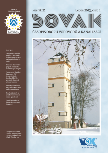 Obálka čísla 1/2013 časopisu Sovak 