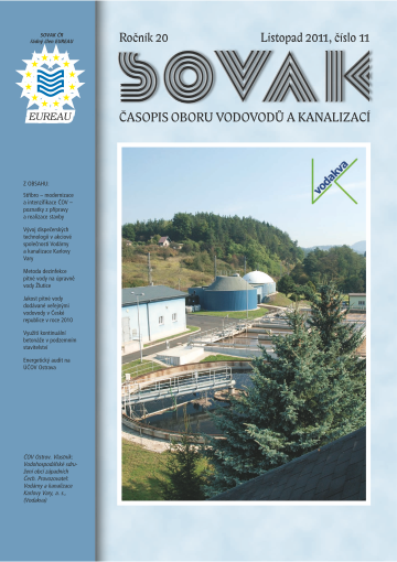 Obálka čísla 11/2011 časopisu Sovak