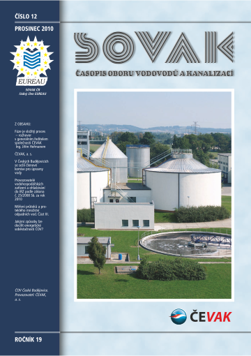 Obálka čísla 12/2010 časopisu Sovak