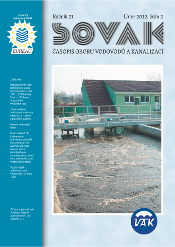 Obálka čísla 2/2012 časopisu Sovak