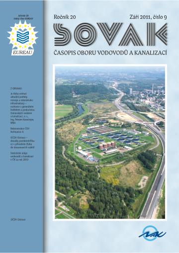 Obálka čísla 9/2011 časopisu Sovak