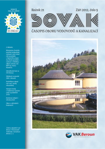 Obálka čísla 9/2012 časopisu Sovak