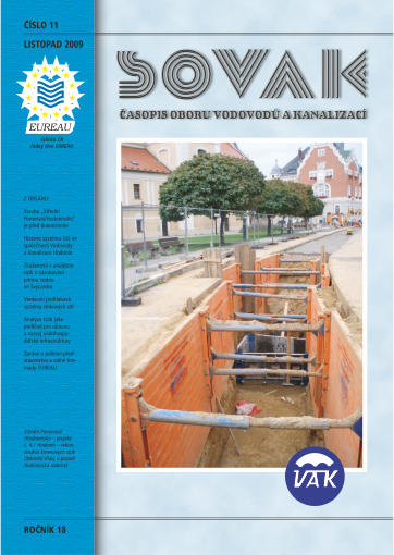 Obálka čísla 11/2009 časopisu Sovak