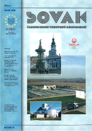 Obálka čísla 1/2006 časopisu Sovak