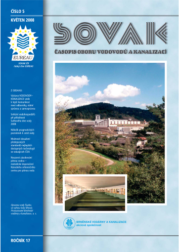 Obálka čísla 5/2008 časopisu Sovak