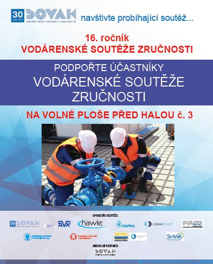 Vodárenská soutěž zručnosti 2019