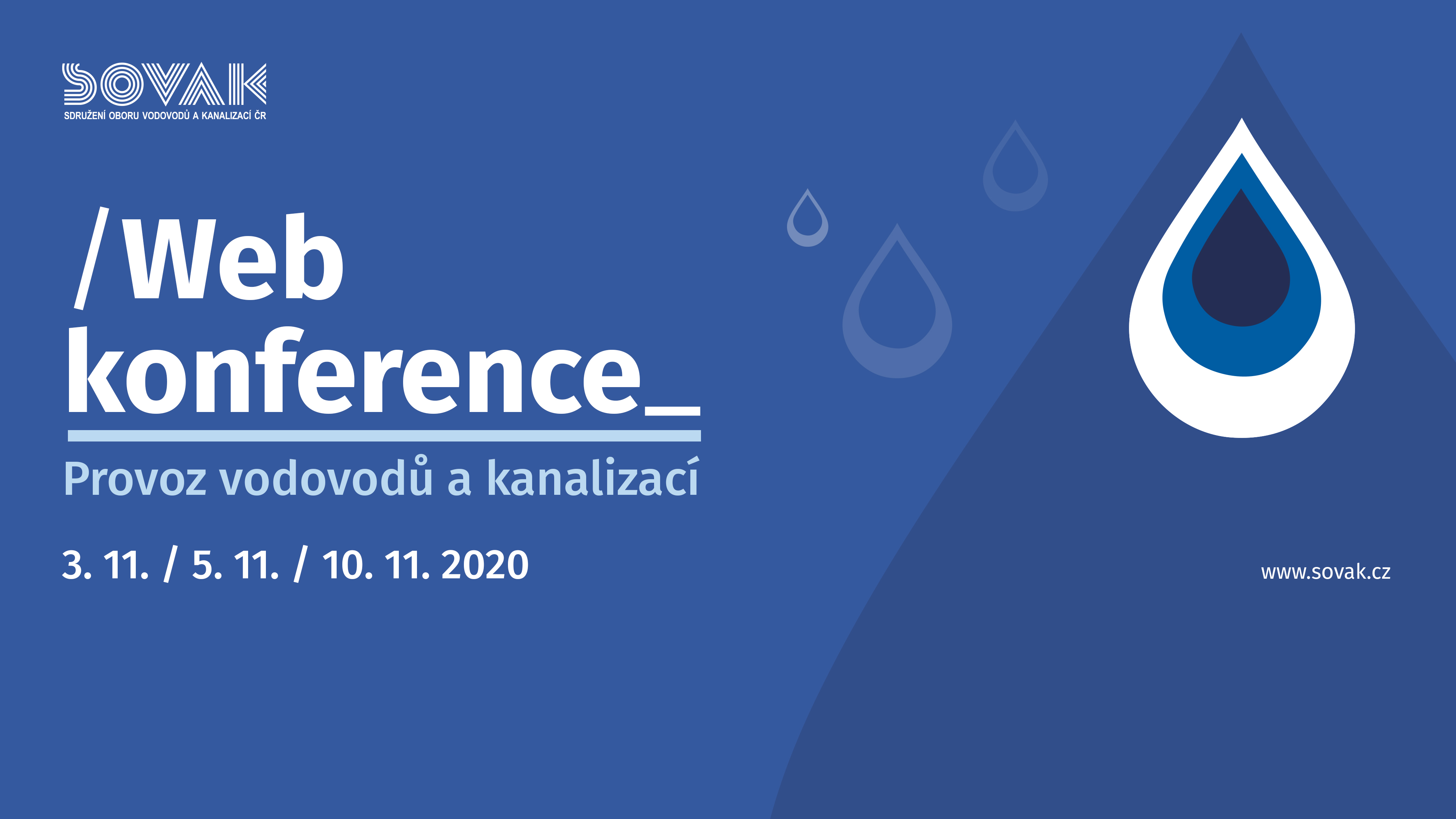 Webkonference Provoz vodovodů a kanalizací 2020