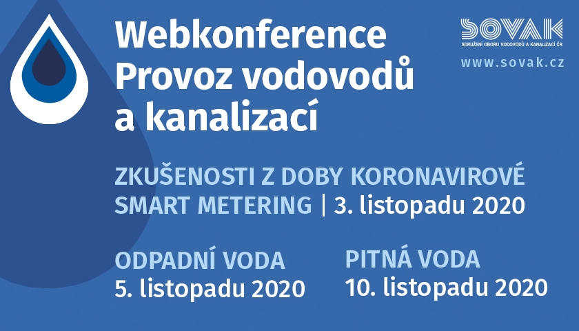 Webkonference Provoz vodovodů a kanalizací 