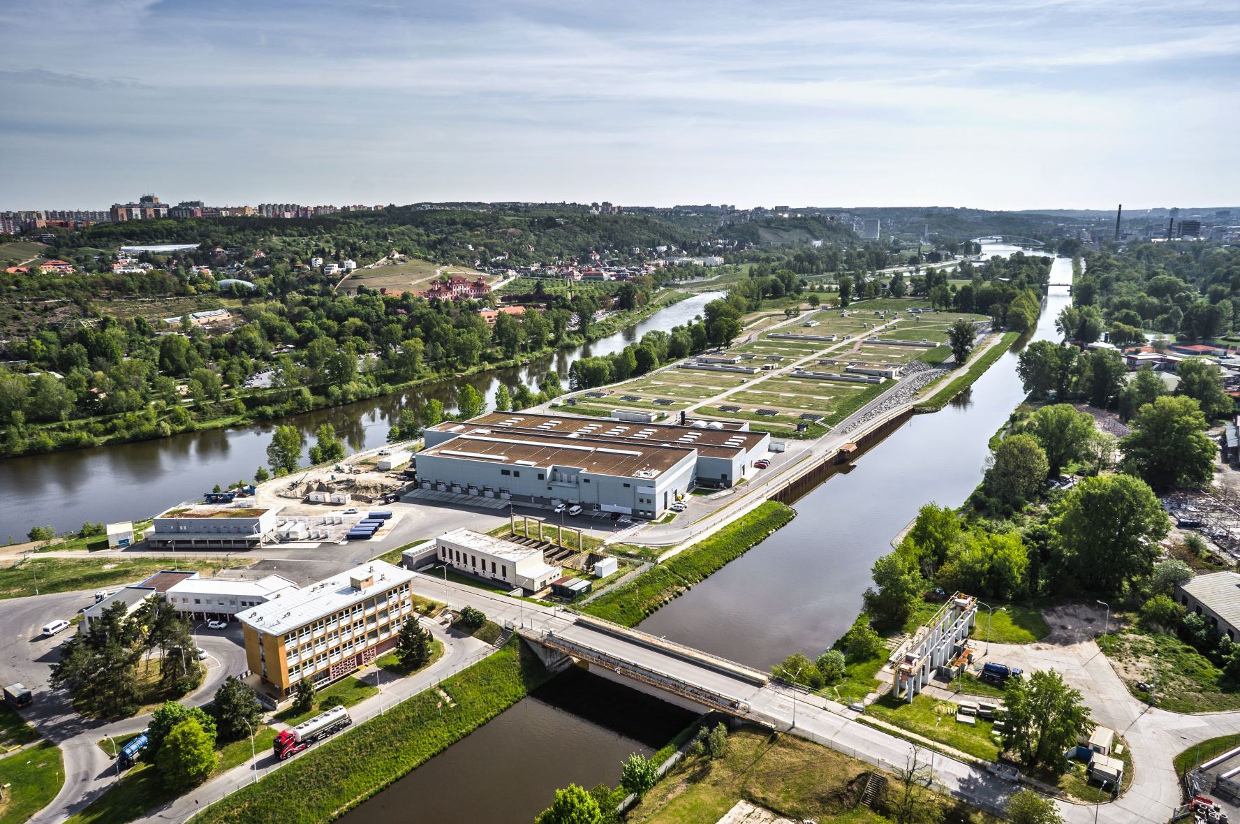 Celková přestavba a rozšíření ÚČOV na Císařském ostrově, etapa 0001 – Nová vodní linka