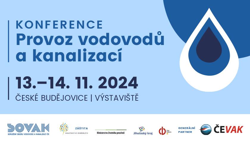 Konference Provoz vodovodů a kanalizací 2024