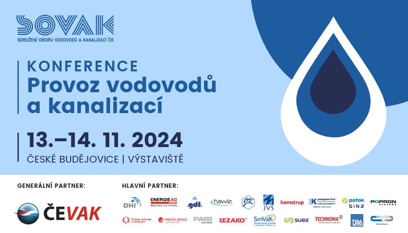 Konference Provoz vodovodů a kanalizací 2024