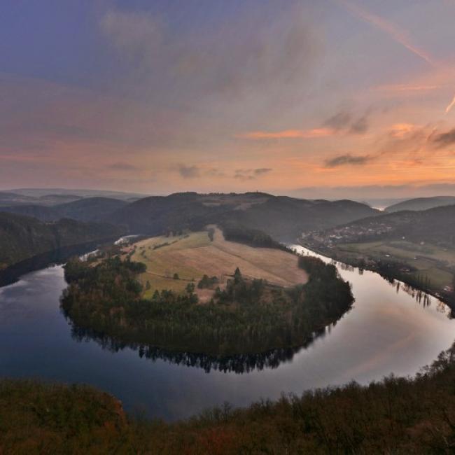 Fotosoutěž VODA 2017 – David Krátký: Meandr Vltavy