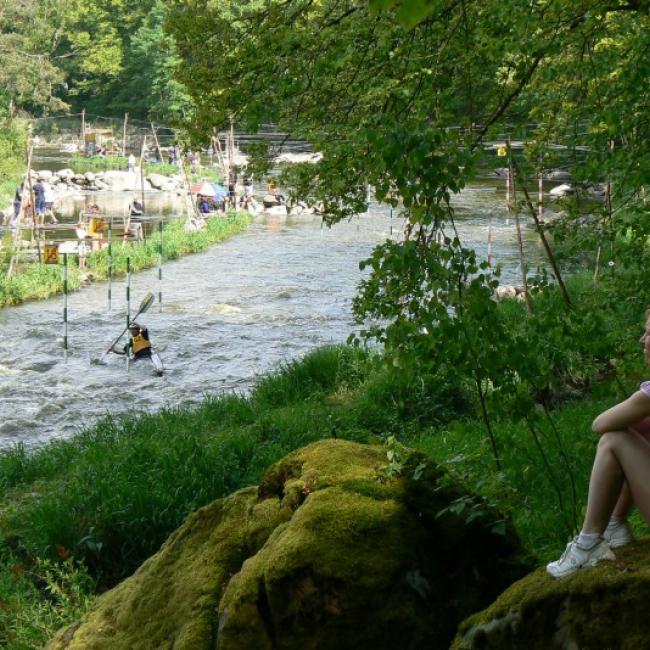 Fotosoutěž VODA 2017 – Jiří Plemeník: Závody na divoké vodě na Lužnici