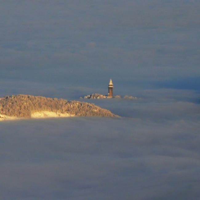 Fotosoutěž VODA 2017 – Martin Zdražil: Štramberské moře, ranní inverze na Štrambersku