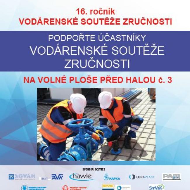 Vodárenská soutěž zručnosti 2019