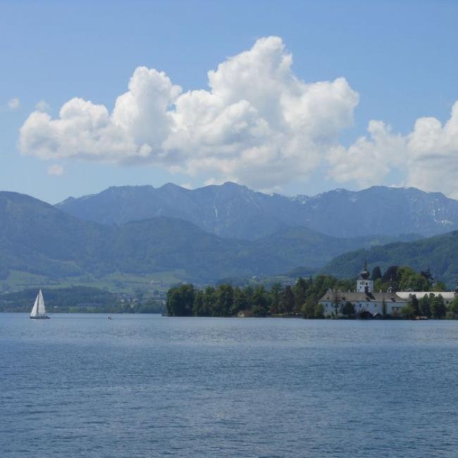 Fotosoutěž VODA 2019 – Jana Kroutilová: Jezero Traunsee