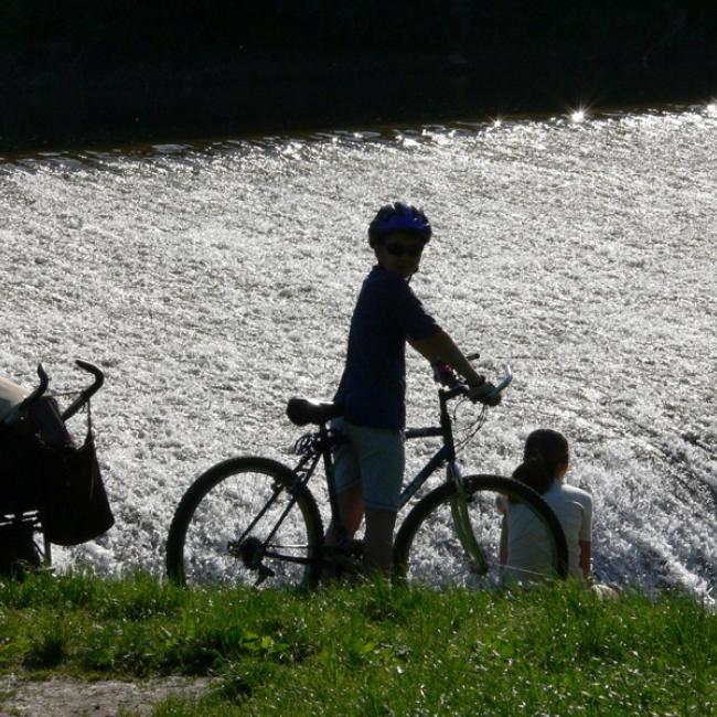 Fotosoutěž VODA 2019 – Jaroslav Kusala: U splavu, Vsetínská Bečva