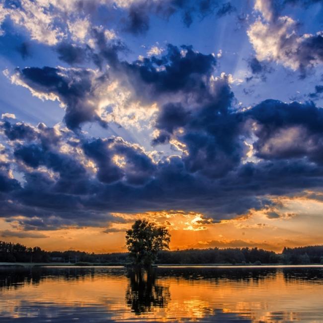 Fotosoutěž VODA 2019 – Martin Dlouhý: Zrcadlení na Studeňáku