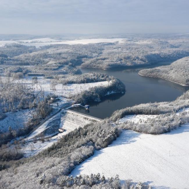 Foto a video soutěž VODA 2021- Pekárek Filip: ta pravá zima - VD Opatovice 