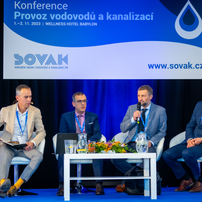 Konference Provoz vodovodů a kanalizací 2023 – odborný blok