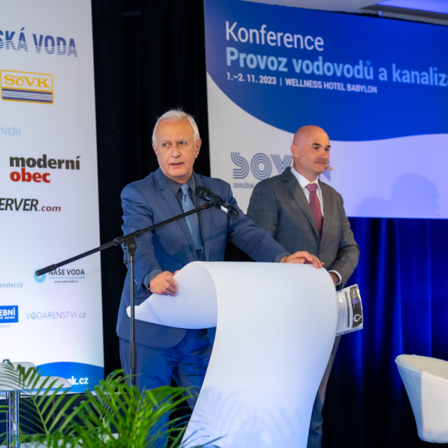 Konference Provoz vodovodů a kanalizací 2023 – zahájení