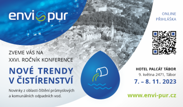 Banner konference Nové trendy v čistírenství